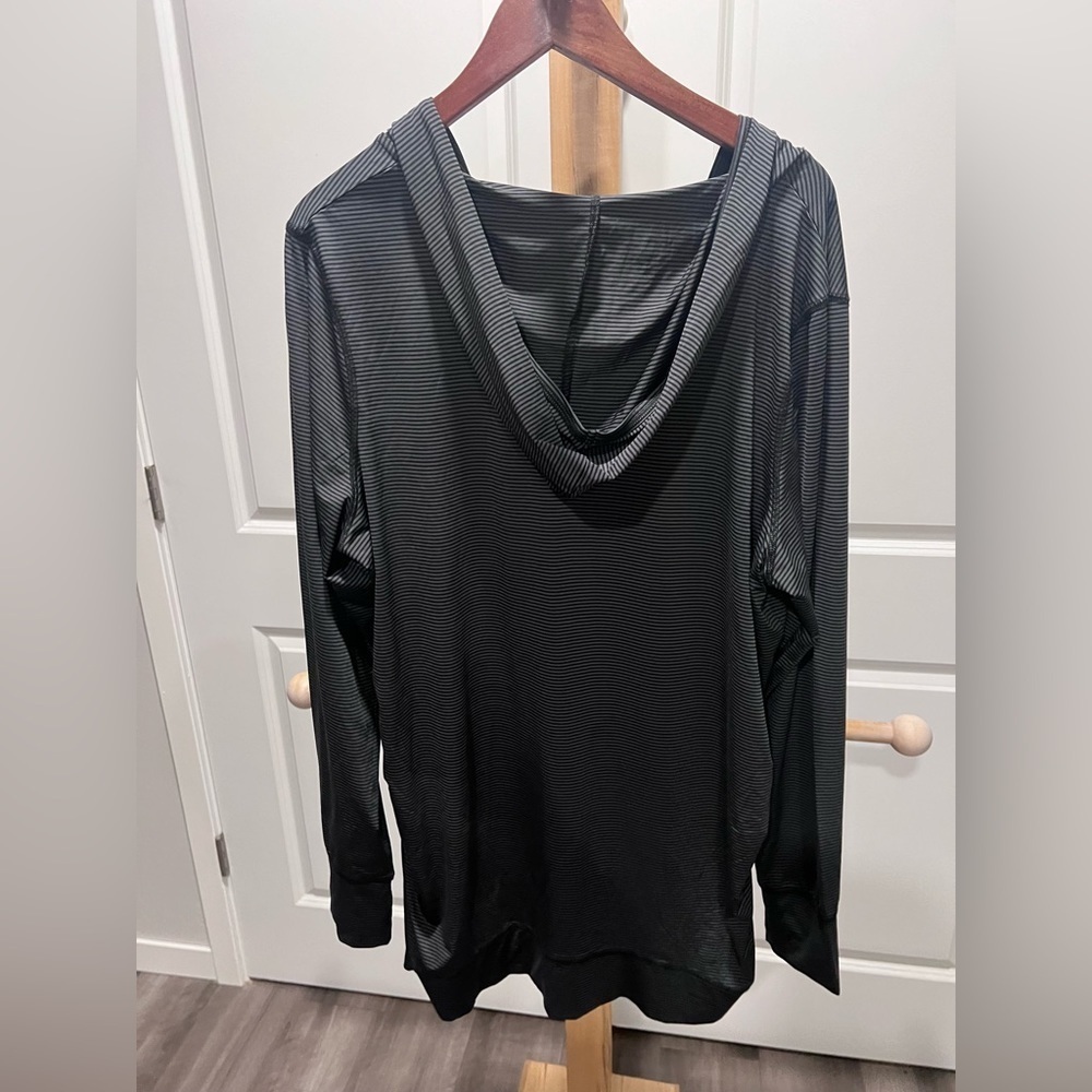 Energy Zone Hooded Thumb Hole Sweatshirt 2X - Picture 3 of 7
